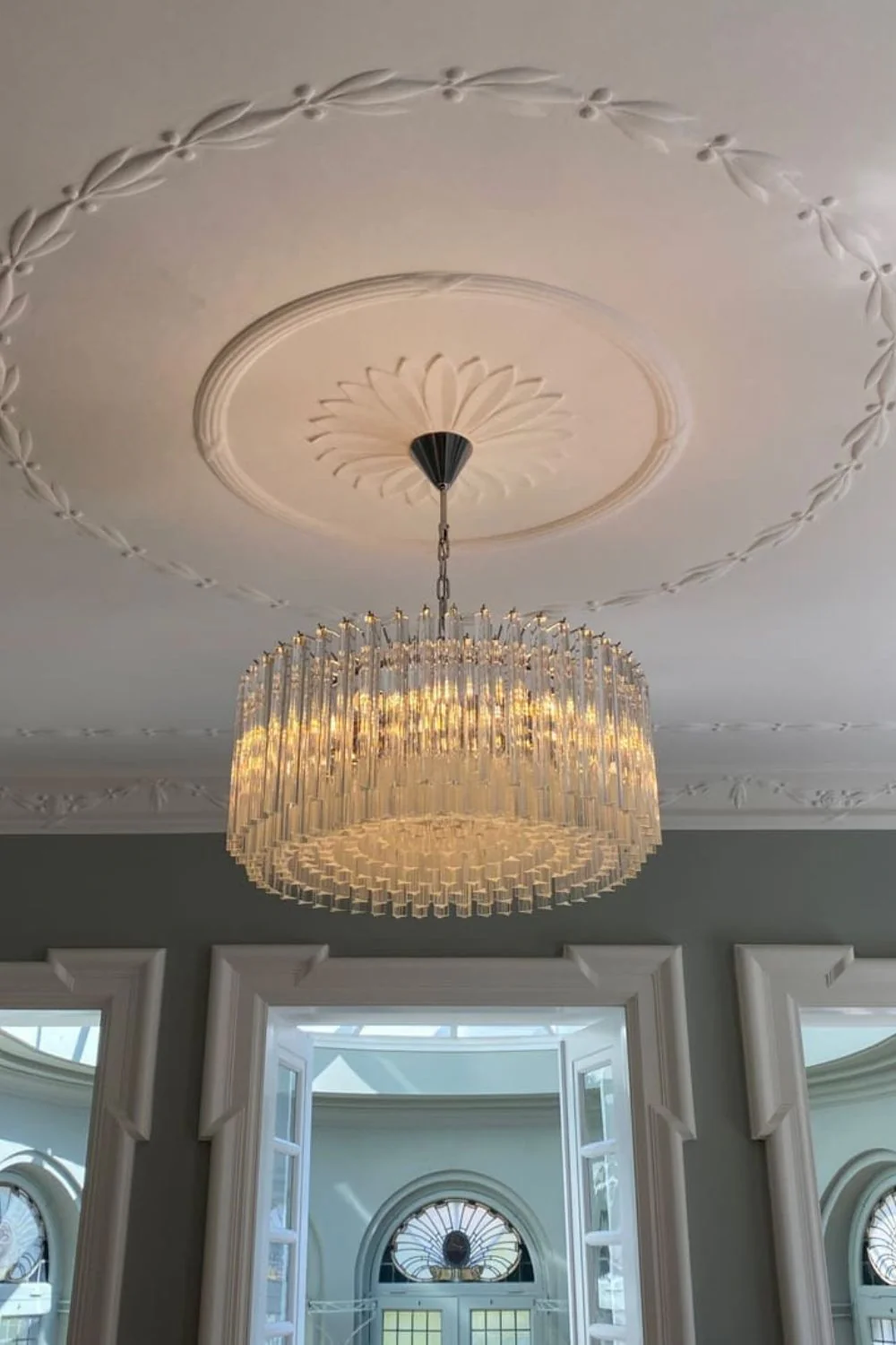 Art Transparent Prism Triedri Chandelier - Image 2