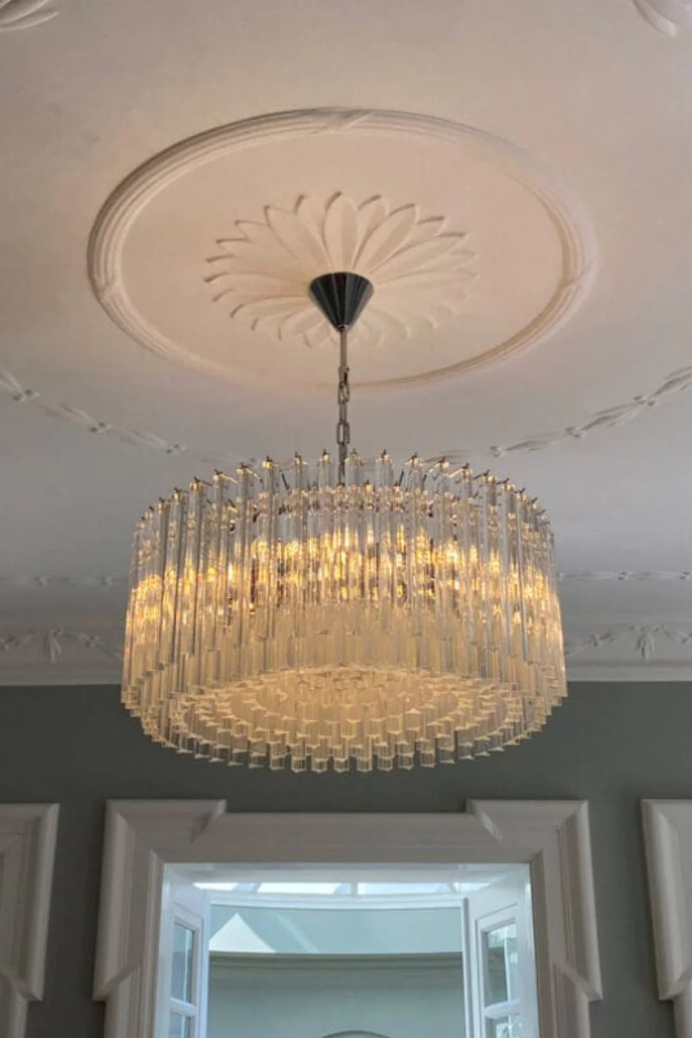 Art Transparent Prism Triedri Chandelier - Image 4