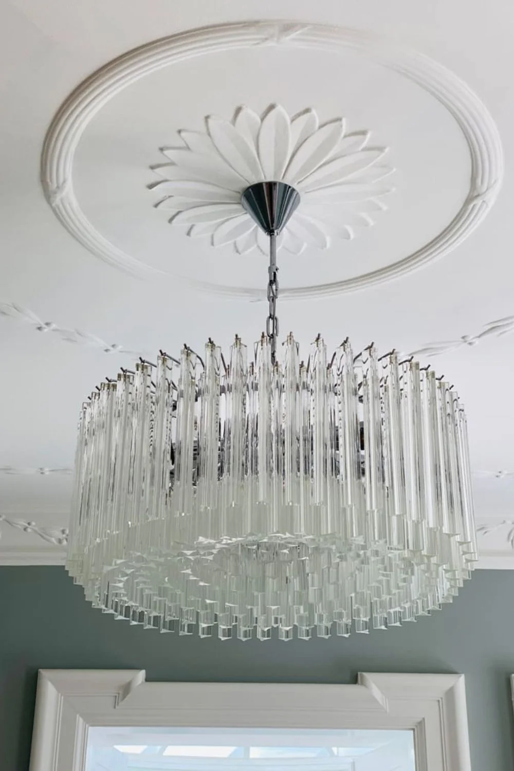 Art Transparent Prism Triedri Chandelier - Image 6