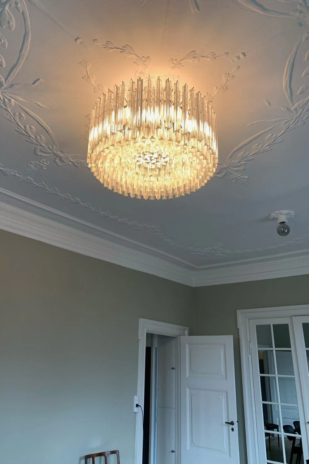 Art Transparent Prism Triedri Chandelier - Image 7