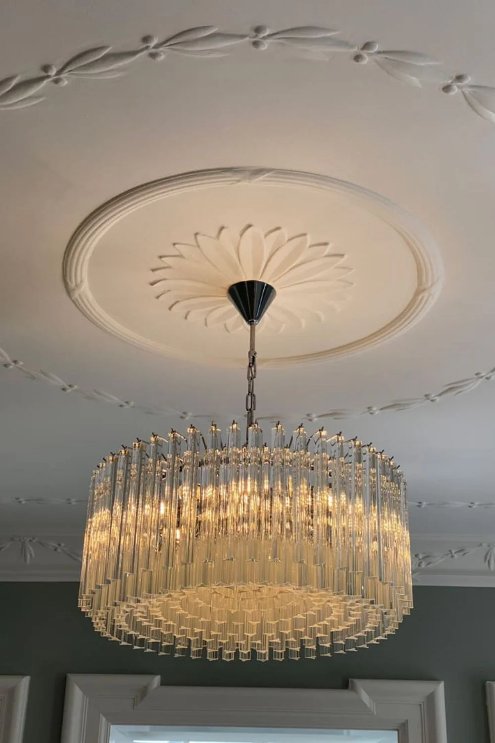 Art Transparent Prism Triedri Chandelier - Image 8