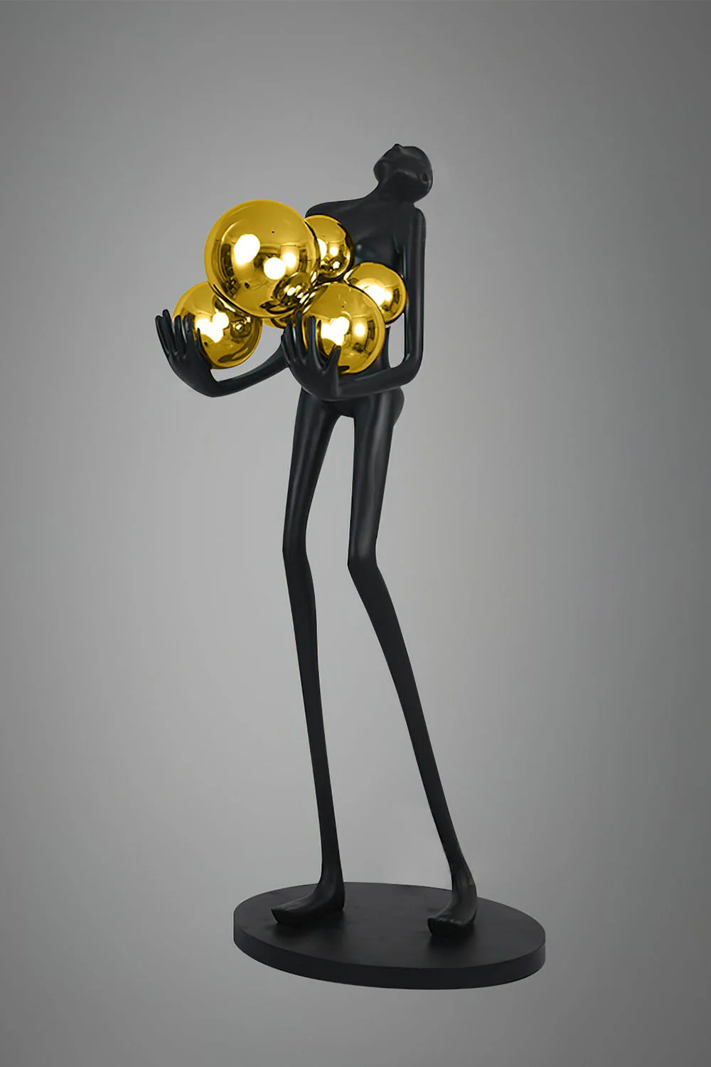 Artistic Figure Hug Floor Lamp - Image 20