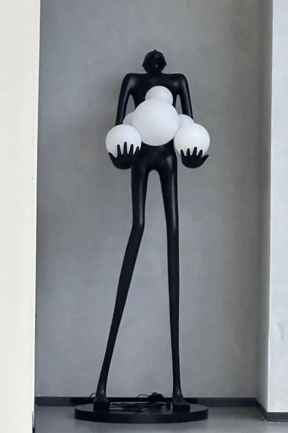 Artistic Figure Hug Floor Lamp - Image 9