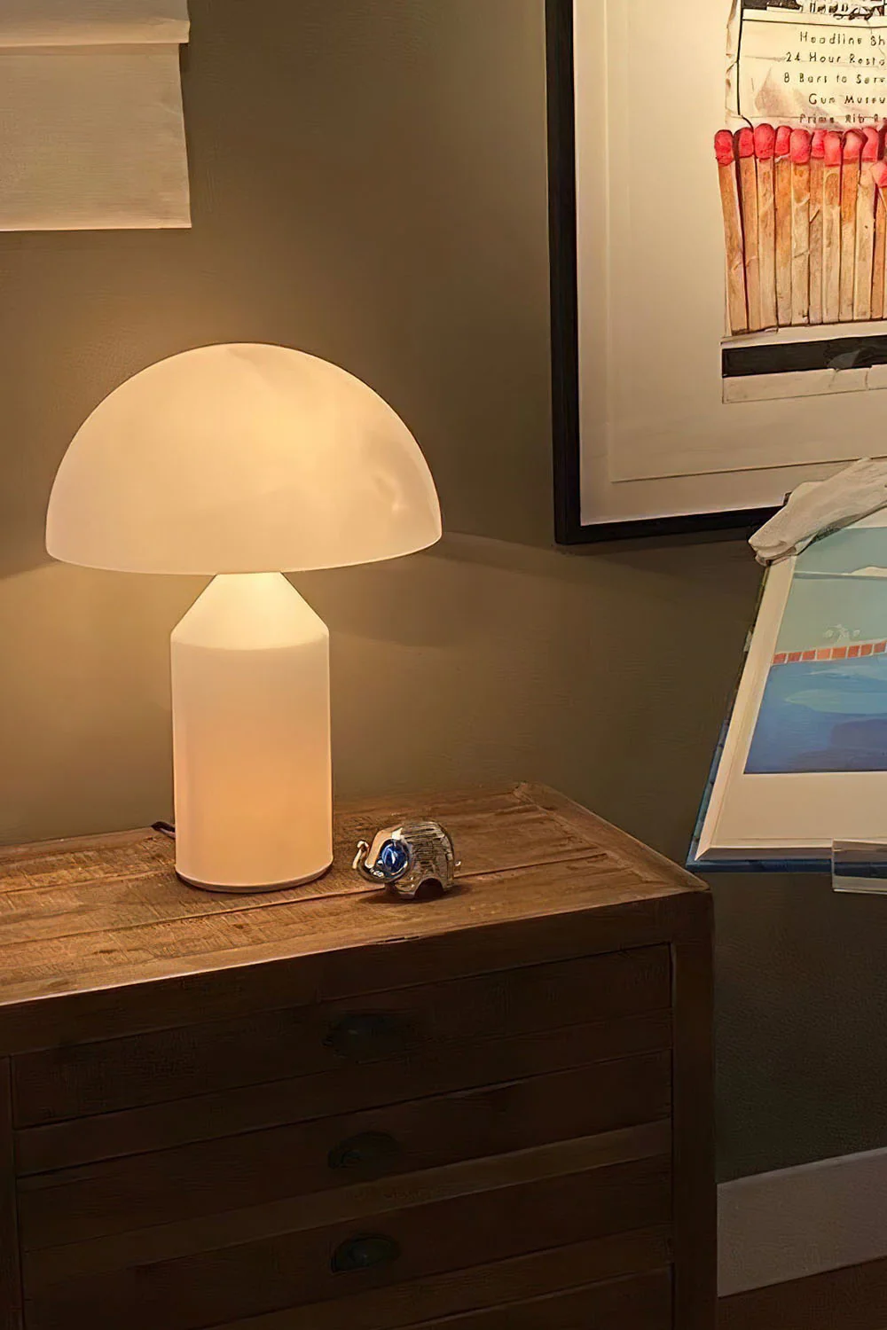 Atollo Alabaster Table Lamp - Image 6
