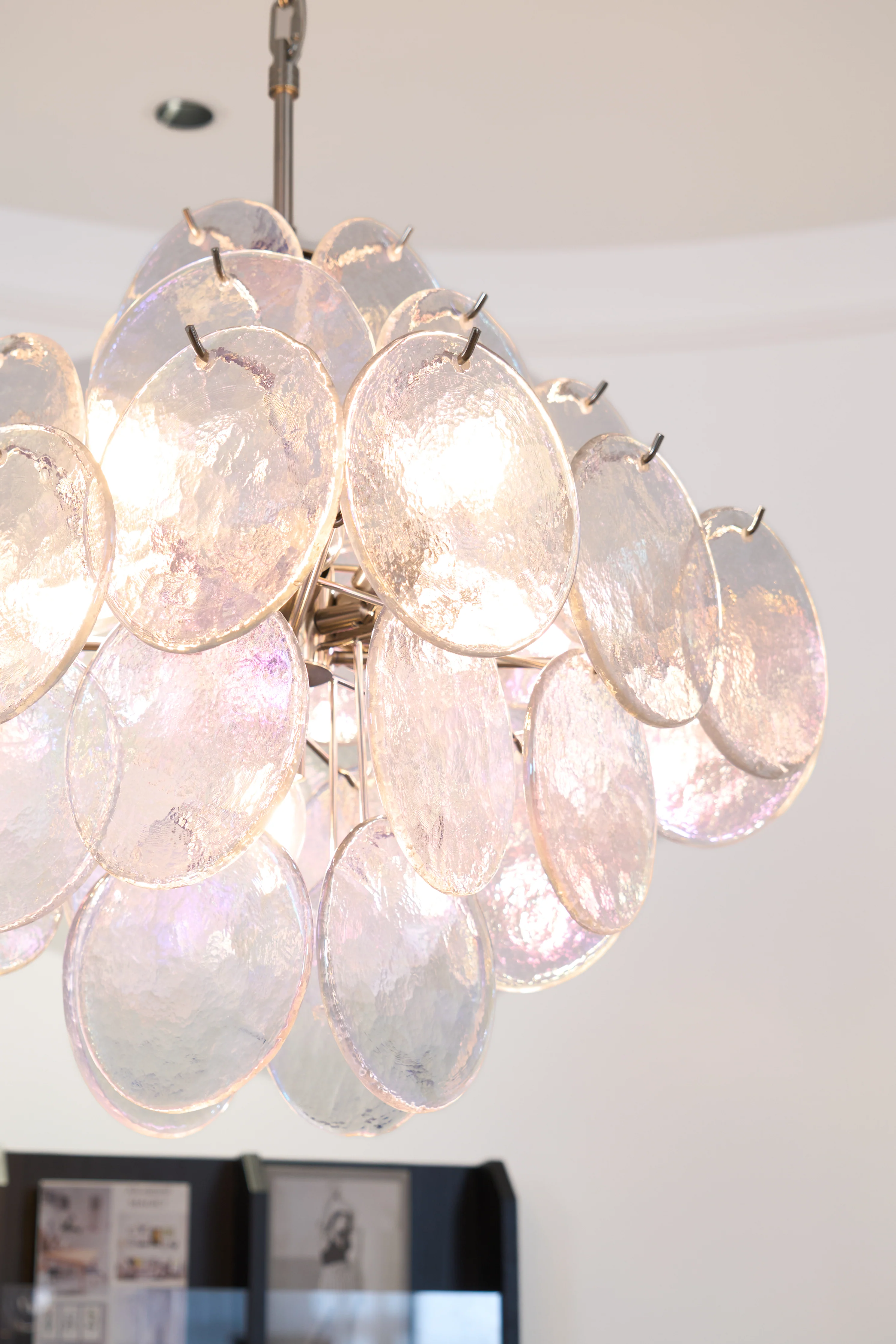 Aurelia Lridescent Art Chandelier - Image 10