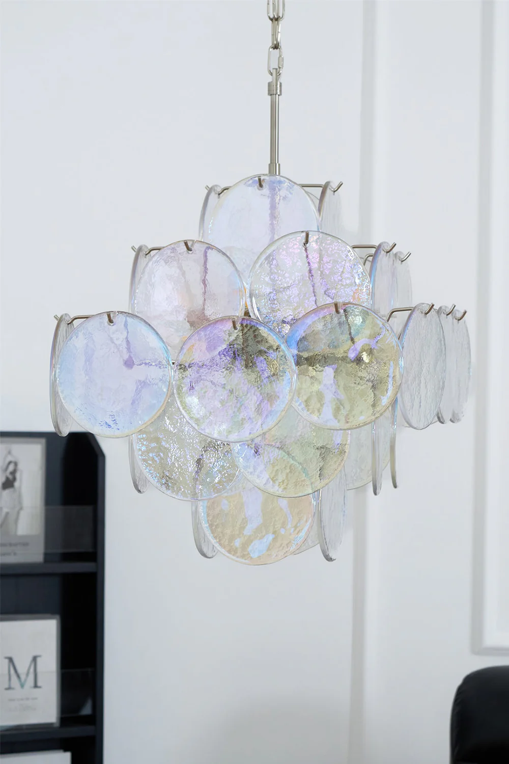 Aurelia Lridescent Art Chandelier - Image 15