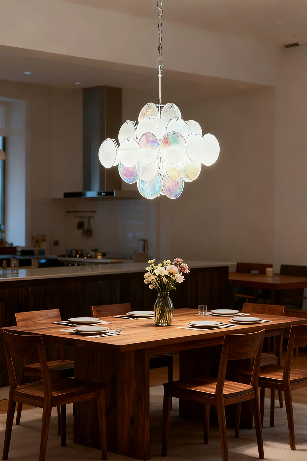 Aurelia Lridescent Art Chandelier - Image 2