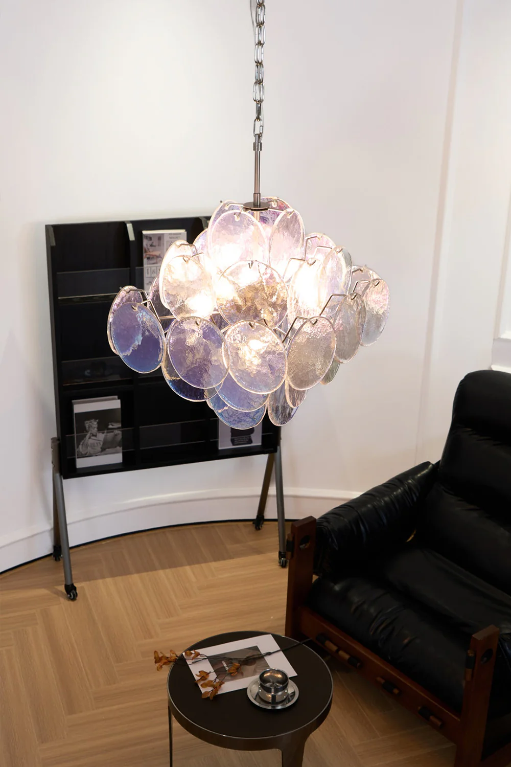 Aurelia Lridescent Art Chandelier - Image 3