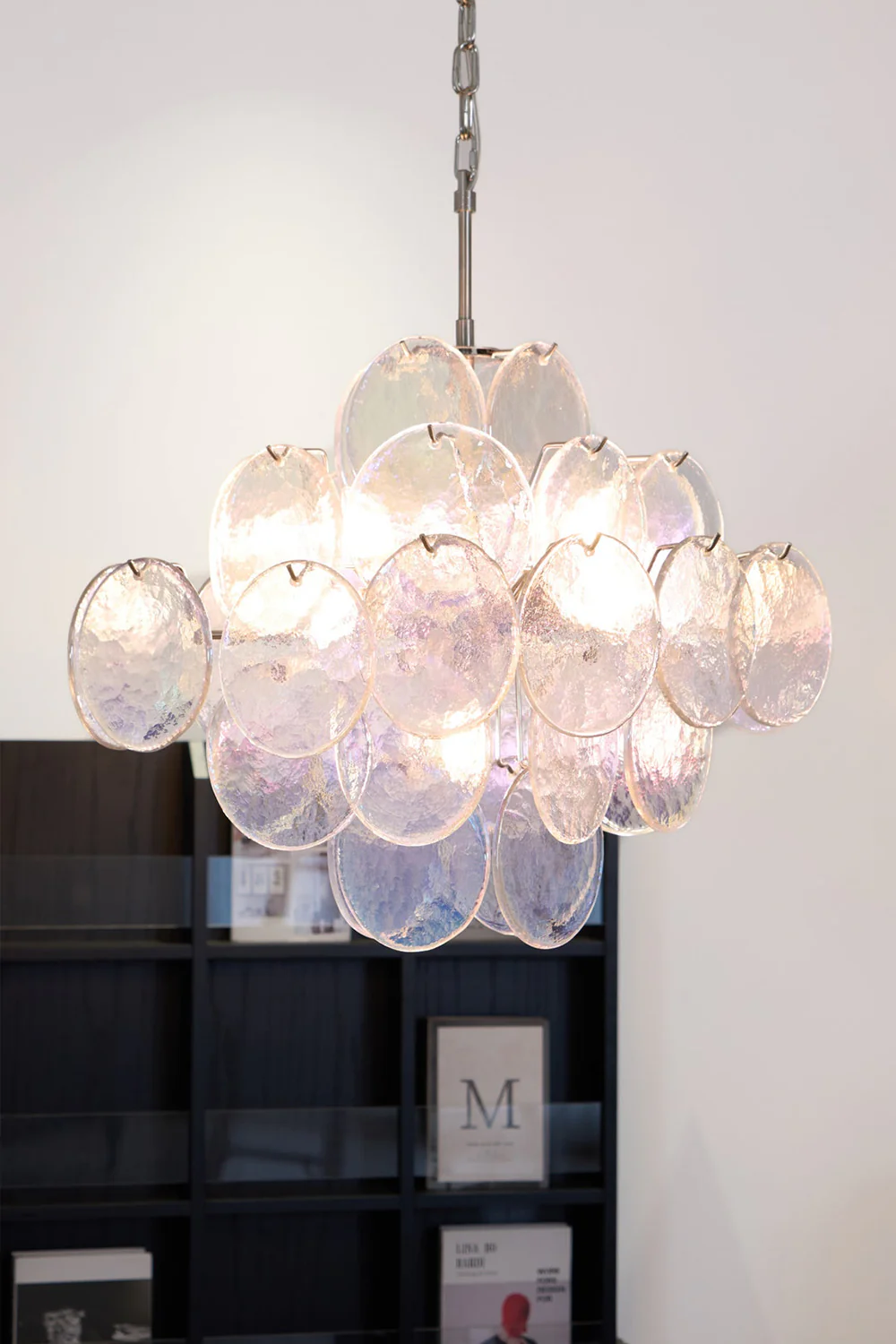 Aurelia Lridescent Art Chandelier - Image 8