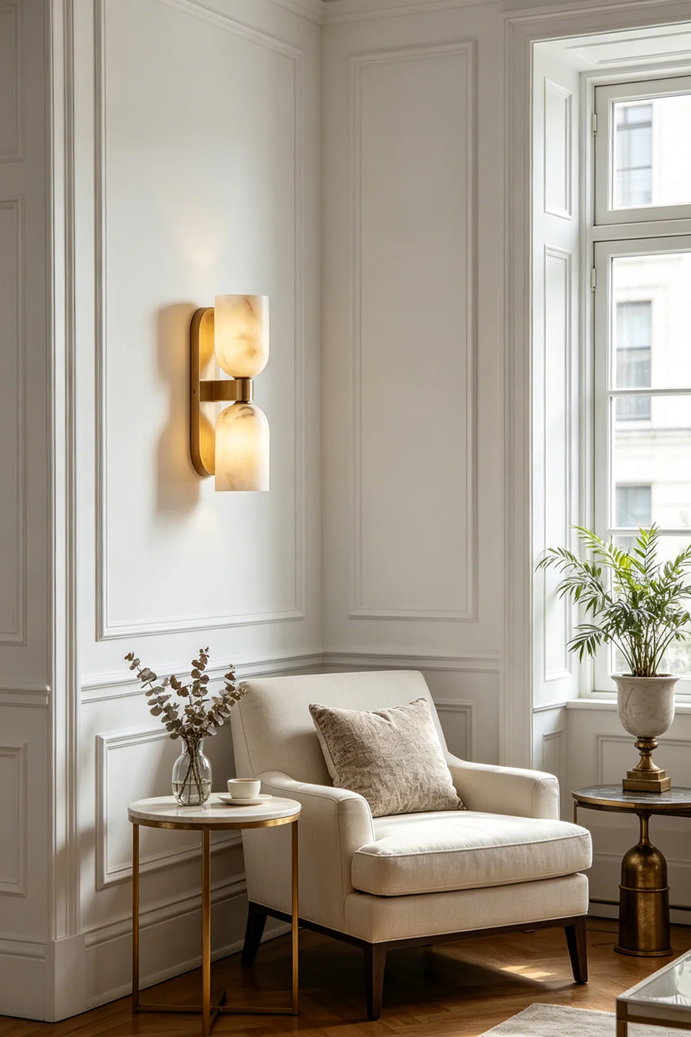 Aurelian Alabaster Wall Light - Image 5
