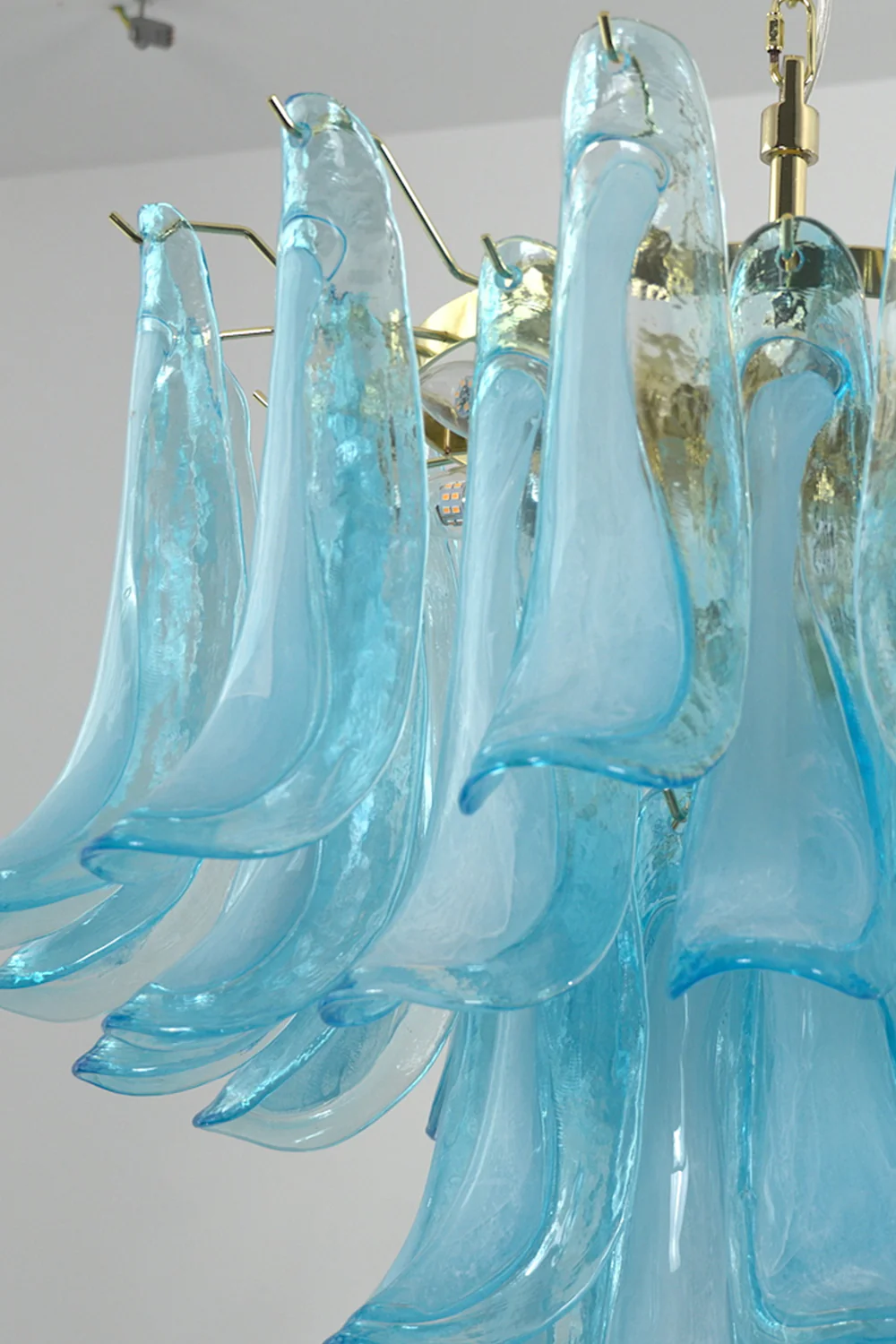 Azurea Petal Glass Chandelier - Image 10