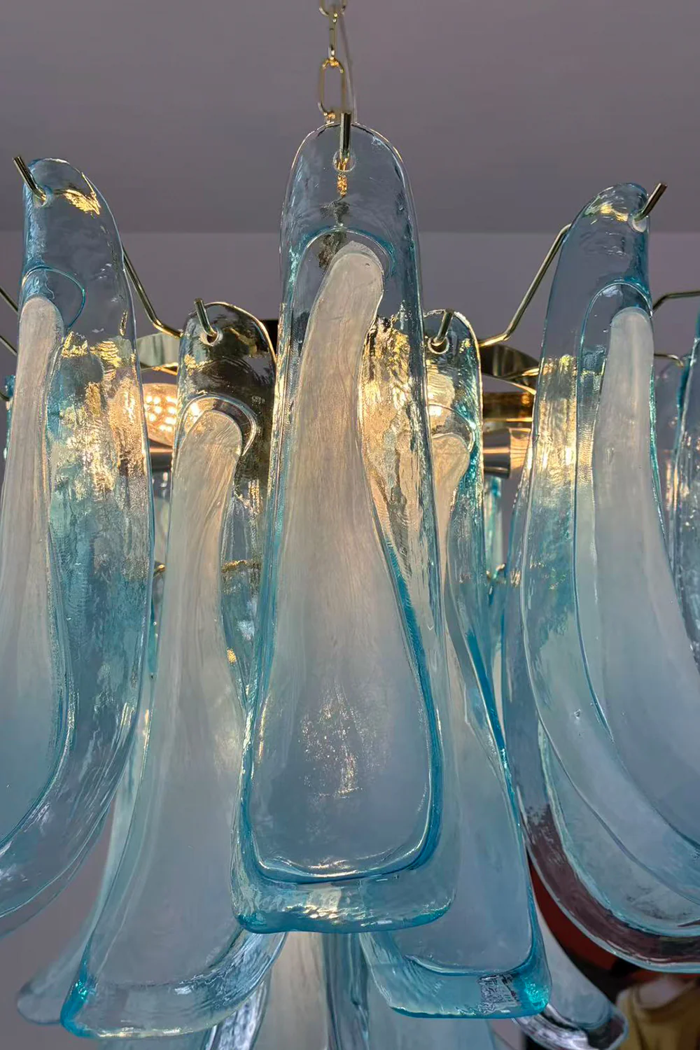 Azurea Petal Glass Chandelier - Image 12
