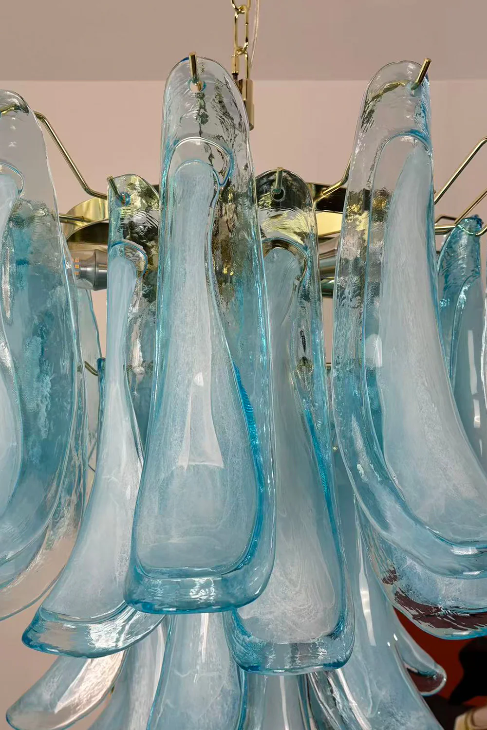 Azurea Petal Glass Chandelier - Image 14