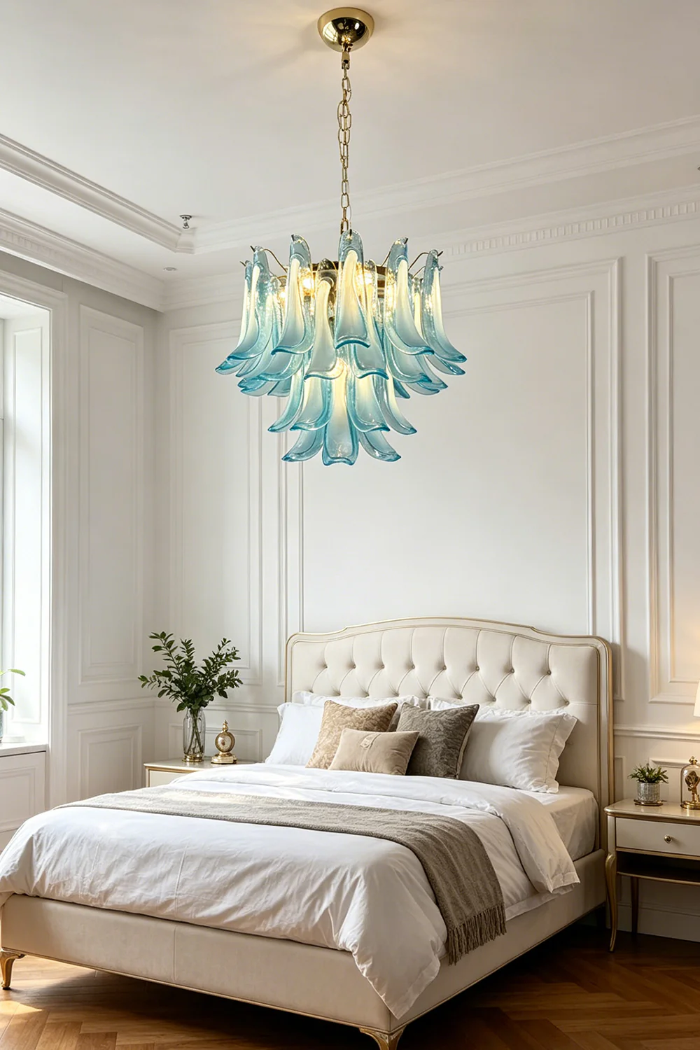 Azurea Petal Glass Chandelier - Image 3