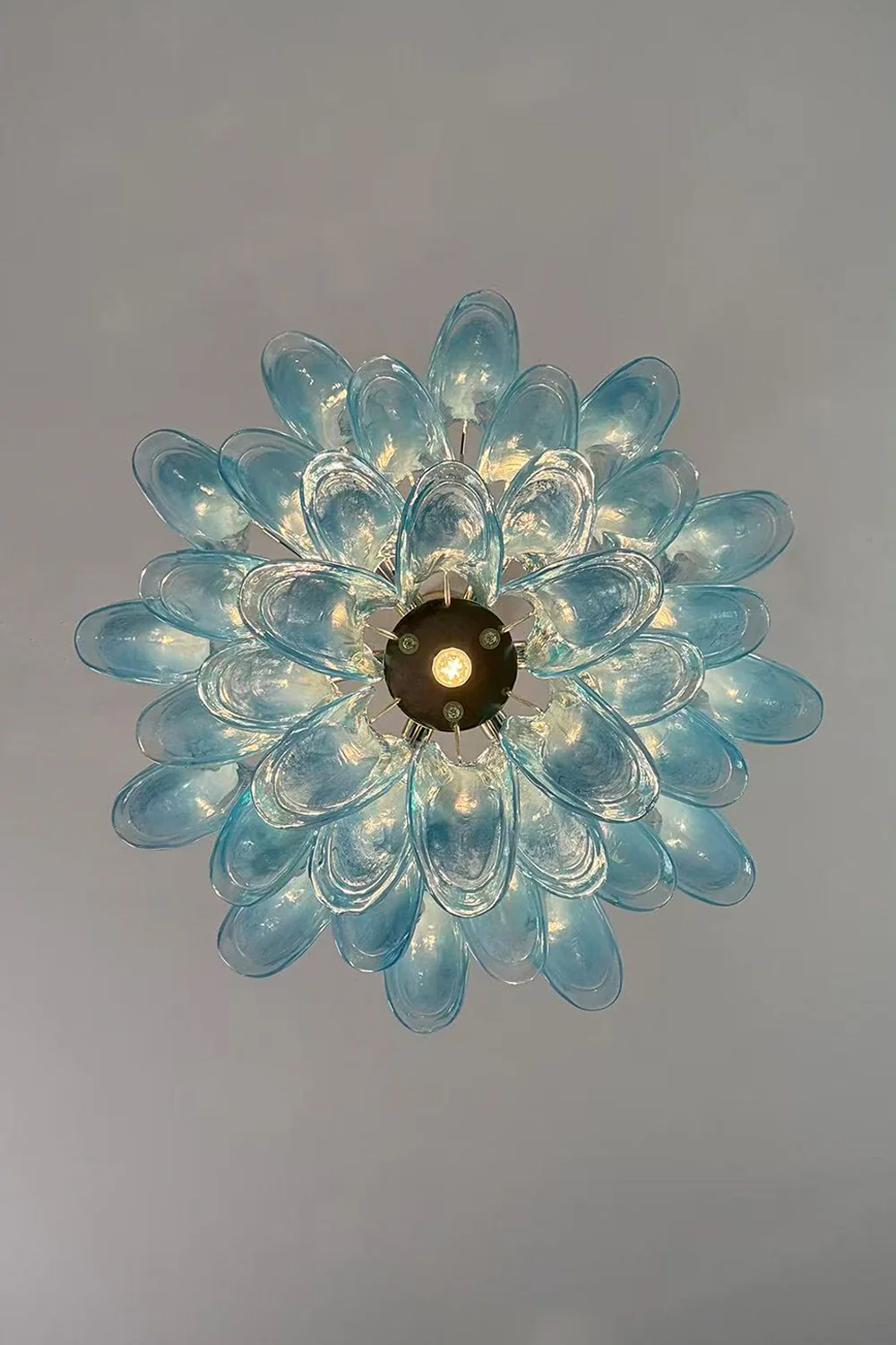 Azurea Petal Glass Chandelier - Image 8