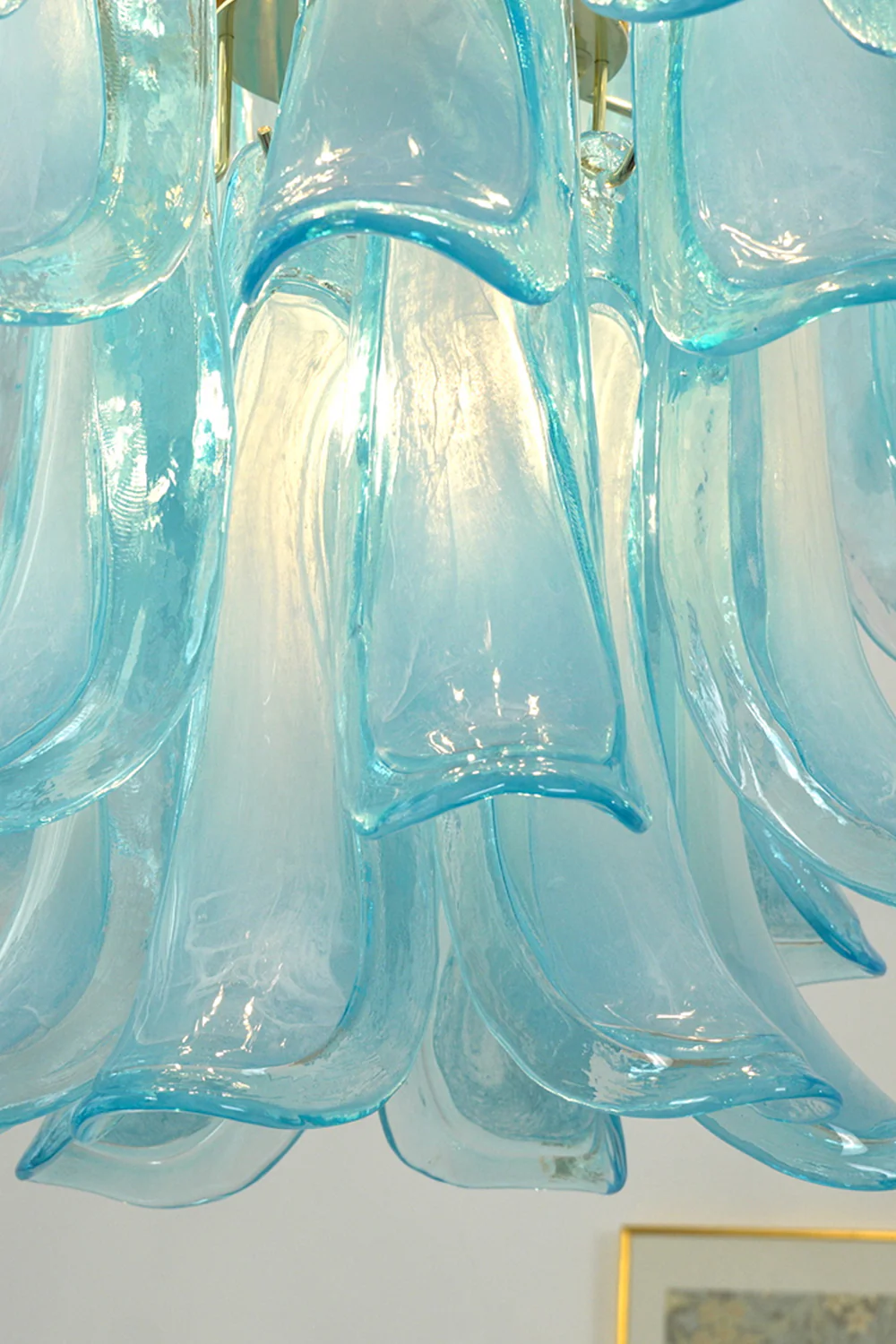 Azurea Petal Glass Chandelier - Image 9