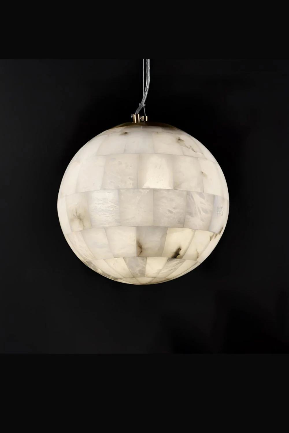Ball Alabaster Pendant Light - Image 11