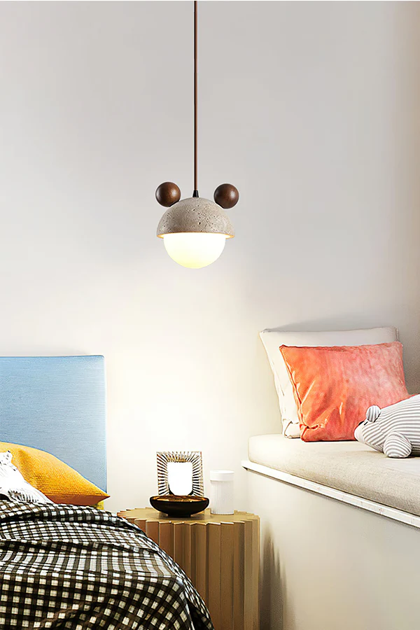 Bear Ear Travertine Pendant Lamp - Image 10