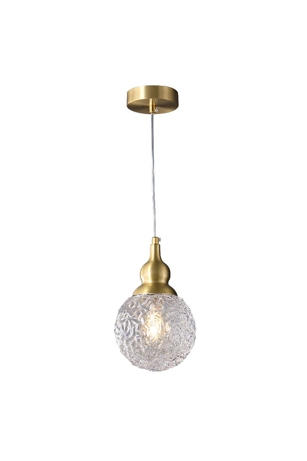 Bella Brass Pendant Light