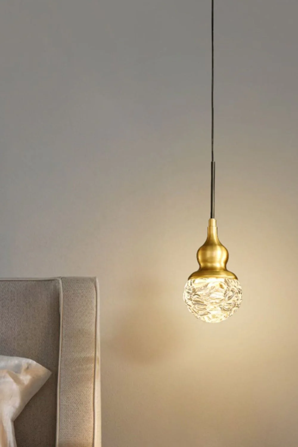 Bella Brass Pendant Light - Image 4