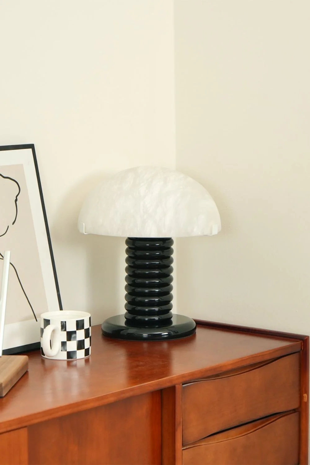 Ben Swildens Alabaster Table Lamp - Image 4