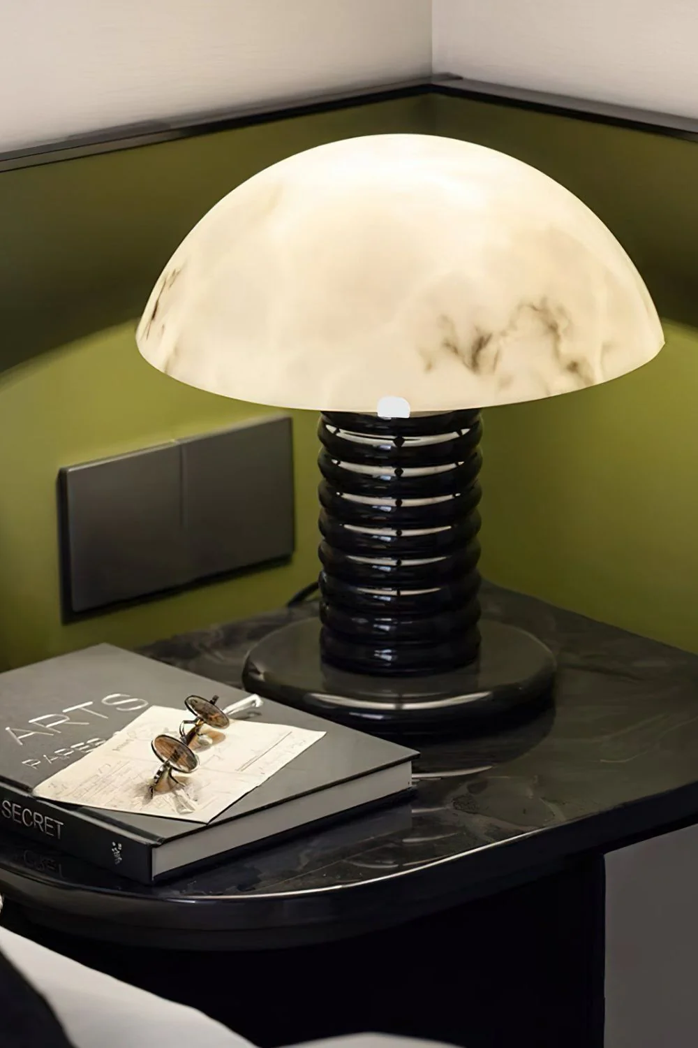 Ben Swildens Alabaster Table Lamp - Image 6