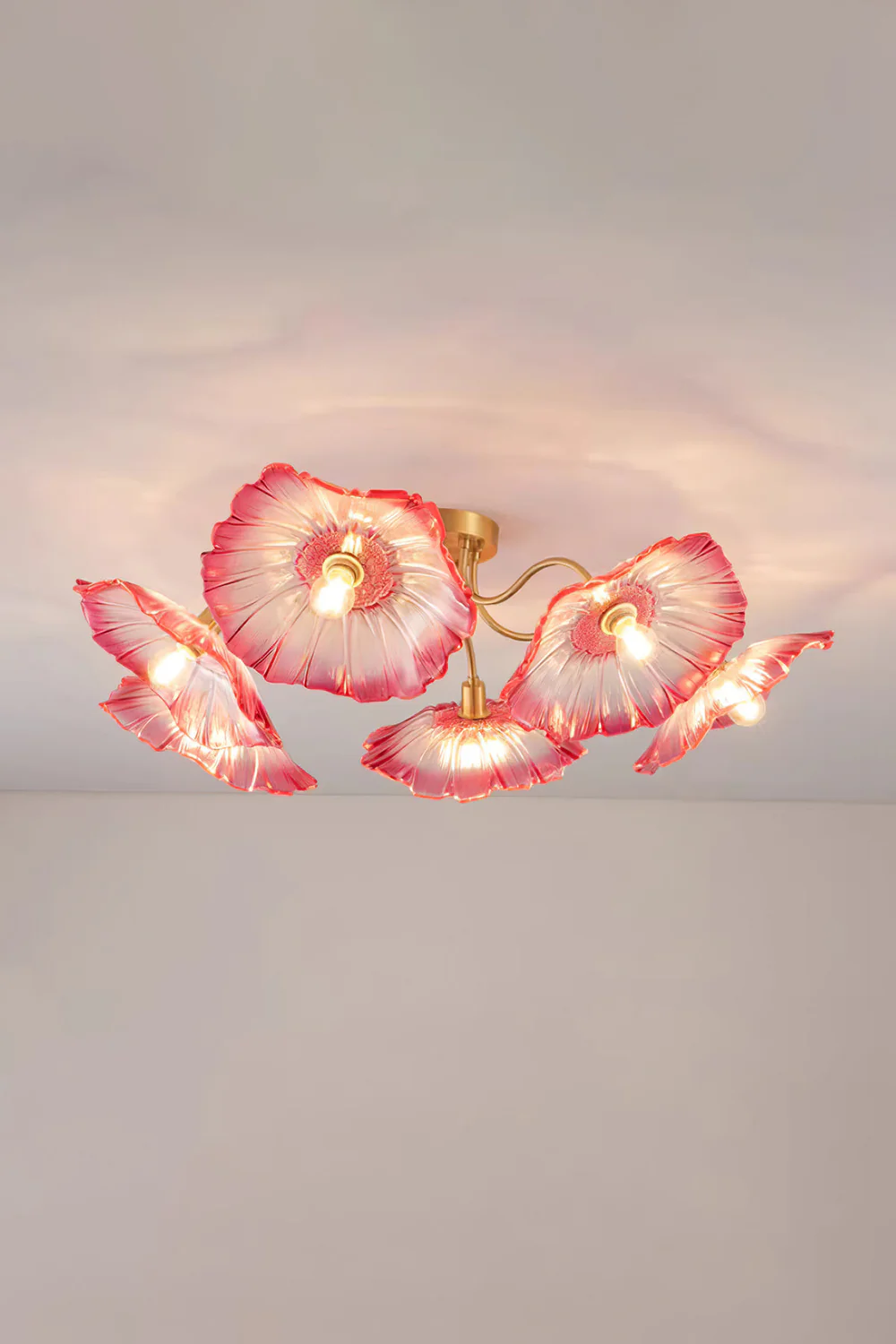 Blossom Petal Glass Ceiling Lamp - Image 13