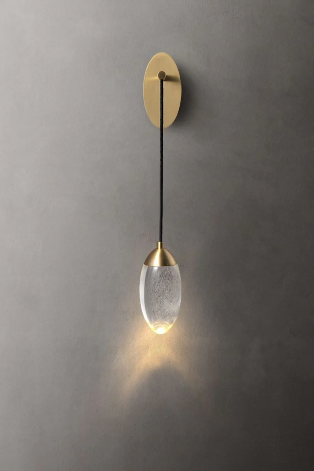 Brass crystal Wall lamp - Image 11