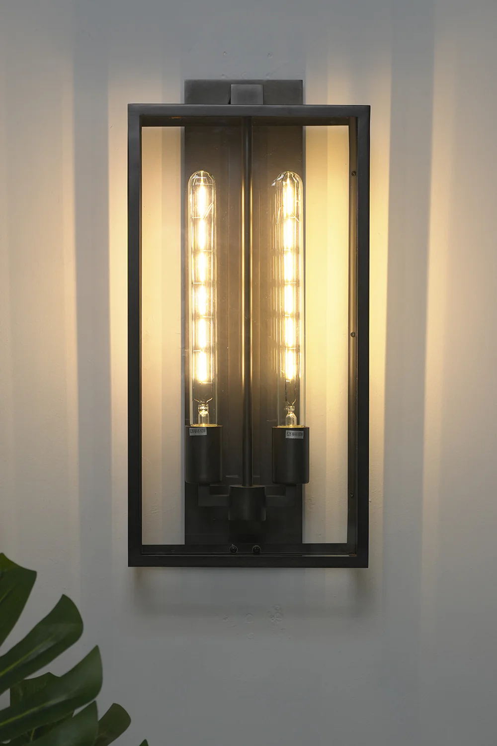 Brass Box Outdoor Wall Light - Image 14