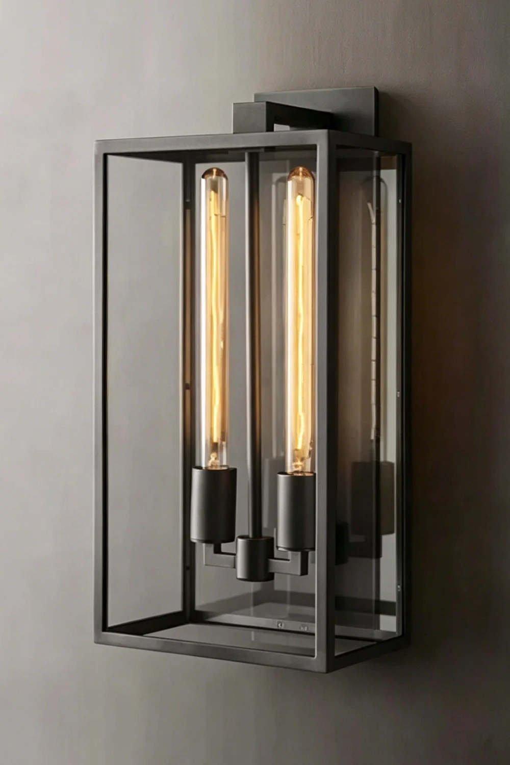 Brass Box Outdoor Wall Light - Image 24