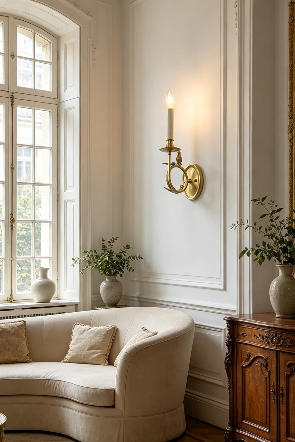 Brass Perched Bird Wall Light - Image 7