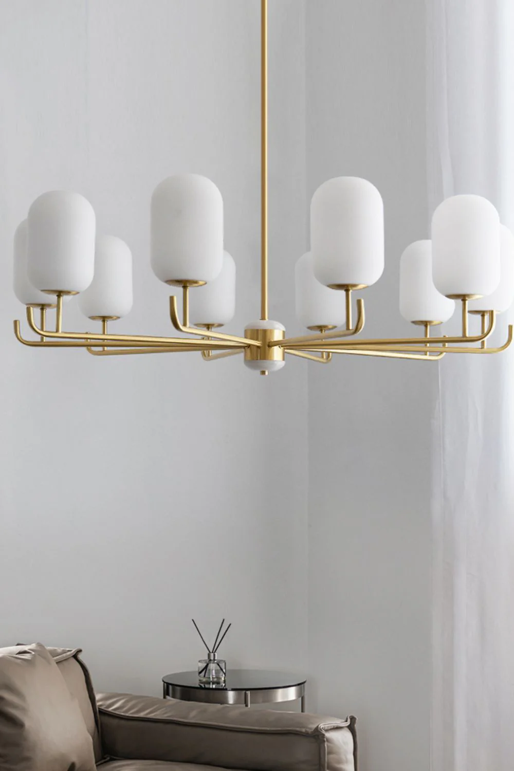 Bronze Chandelier - Image 14
