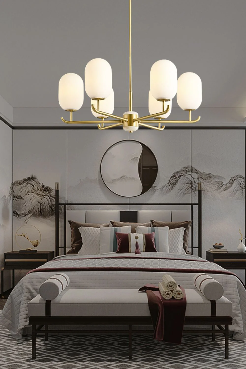 Bronze Chandelier - Image 21