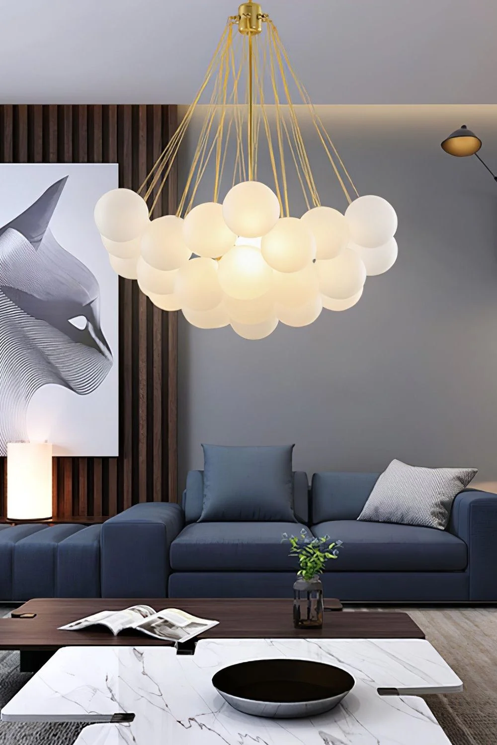 Bubble Glass Chandelier - Image 18
