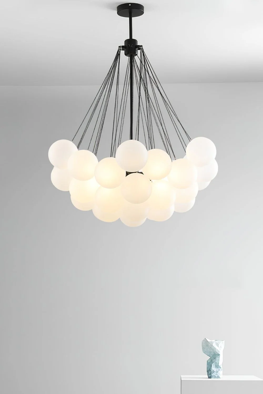 Bubble Glass Chandelier - Image 3