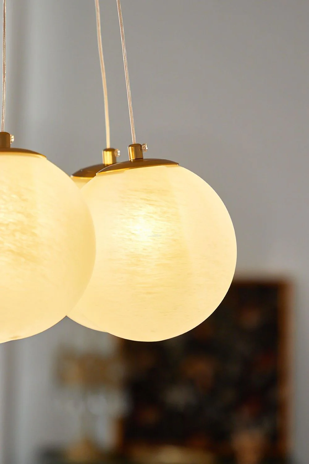 Bubble Glass Cluster Chandelier - Image 7