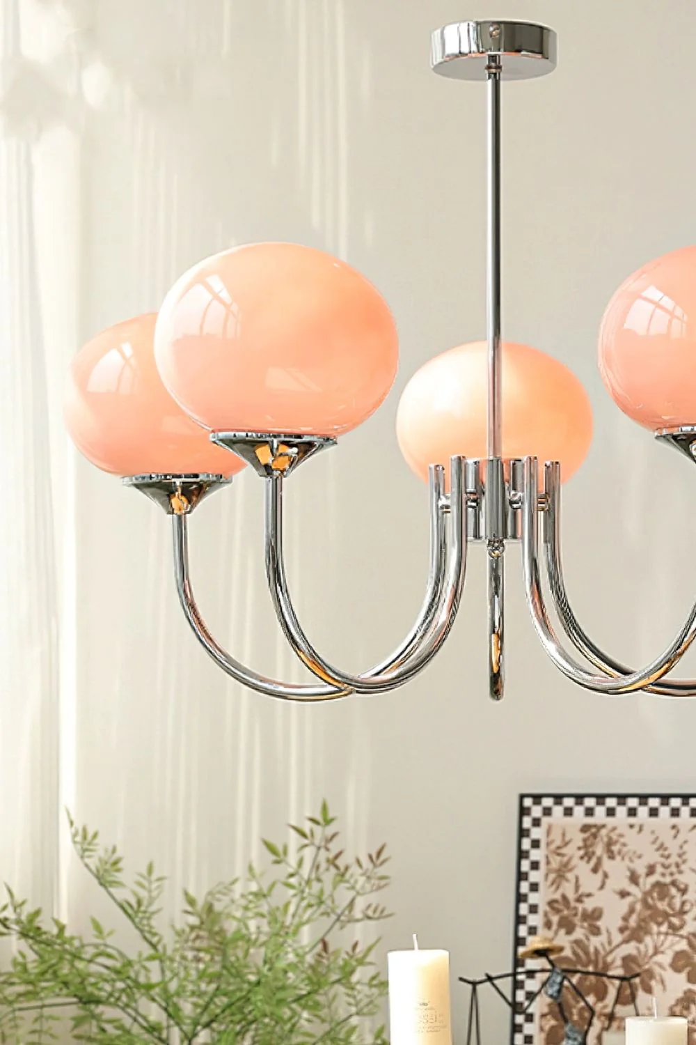 Bubble Glass Marshmallow Chandelier - Image 21