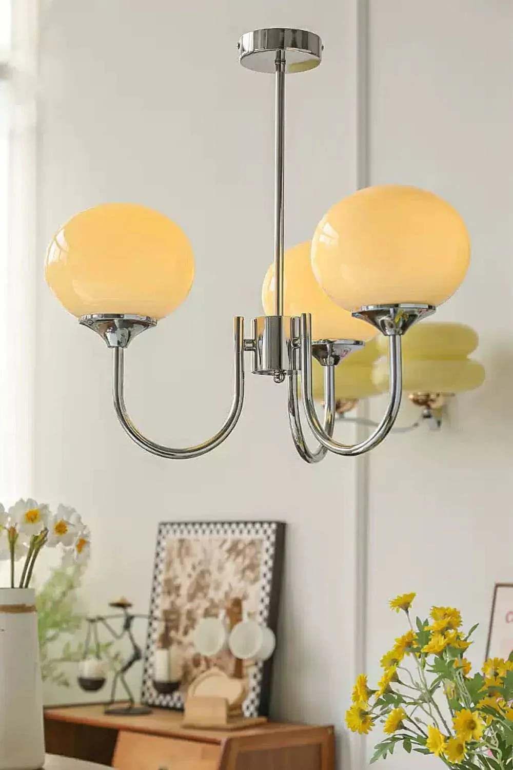 Bubble Glass Marshmallow Chandelier - Image 34