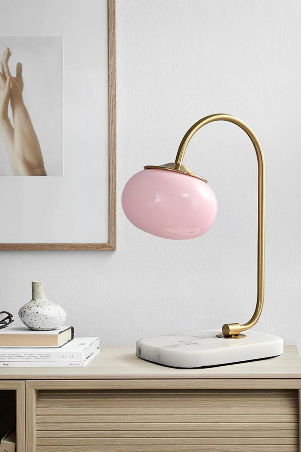 Bubble Glass Marshmallow Table Lamp - Image 15
