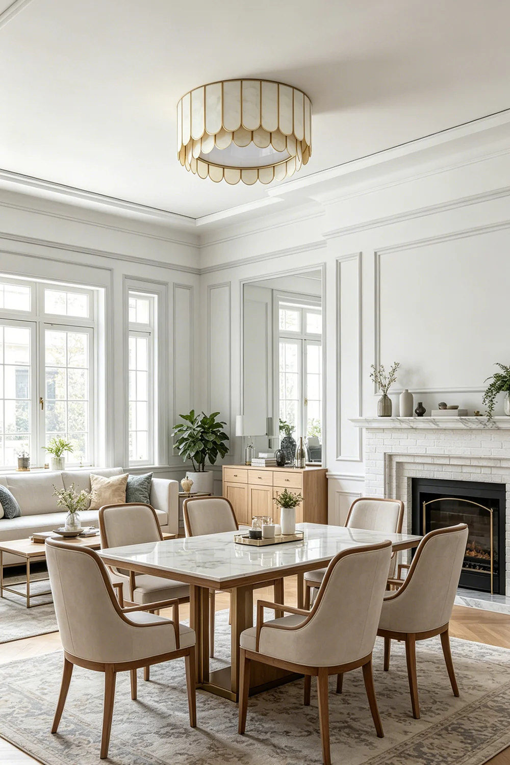 Ceiling Luxury Shell Ceiling Light - Image 10