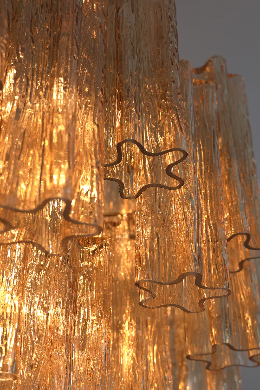 Celestial Glass Cascade Chandelier - Image 9
