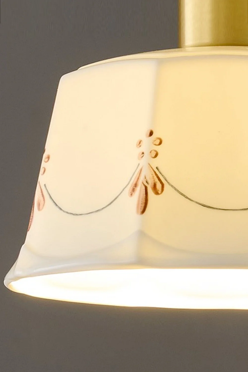 Ceramic Printed Ceiling Light - Image 9