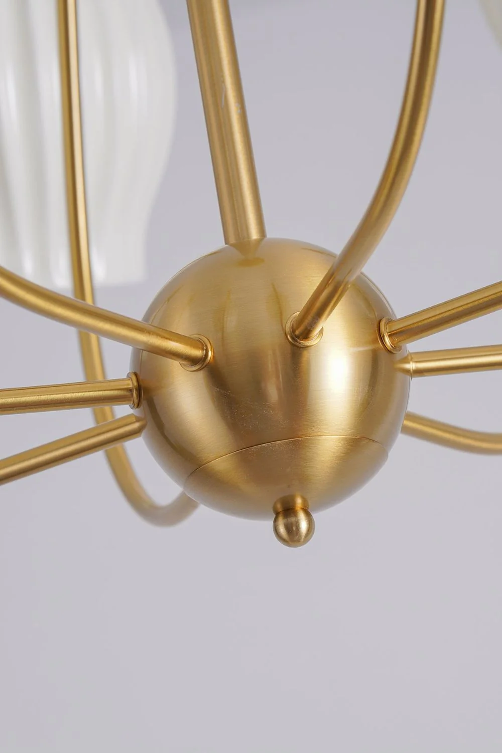 Ceramic Ribbed Chandelier - Image 25