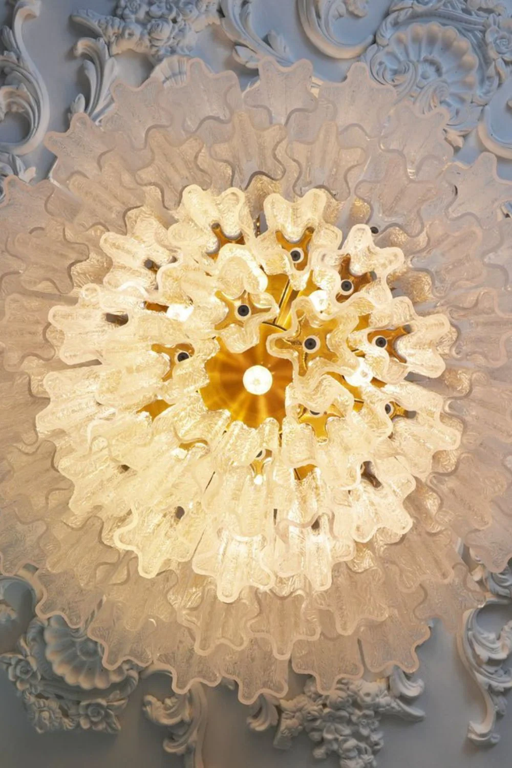 Clear Art Glass Tronchi Ceiling Light - Image 13