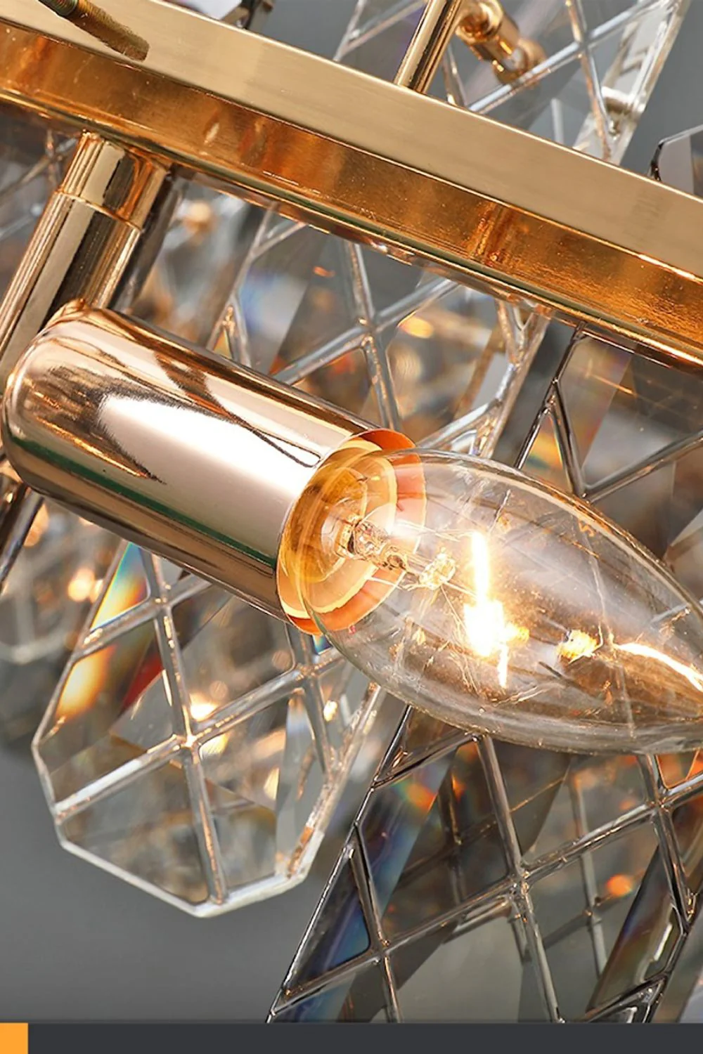 Clear Crystal Drum Chandelier - Image 14