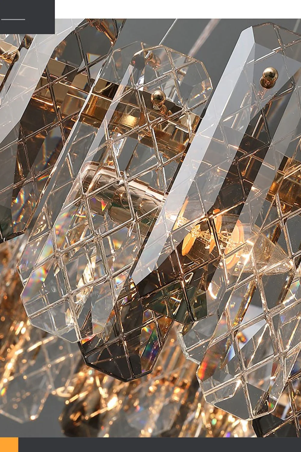 Clear Crystal Drum Chandelier - Image 17
