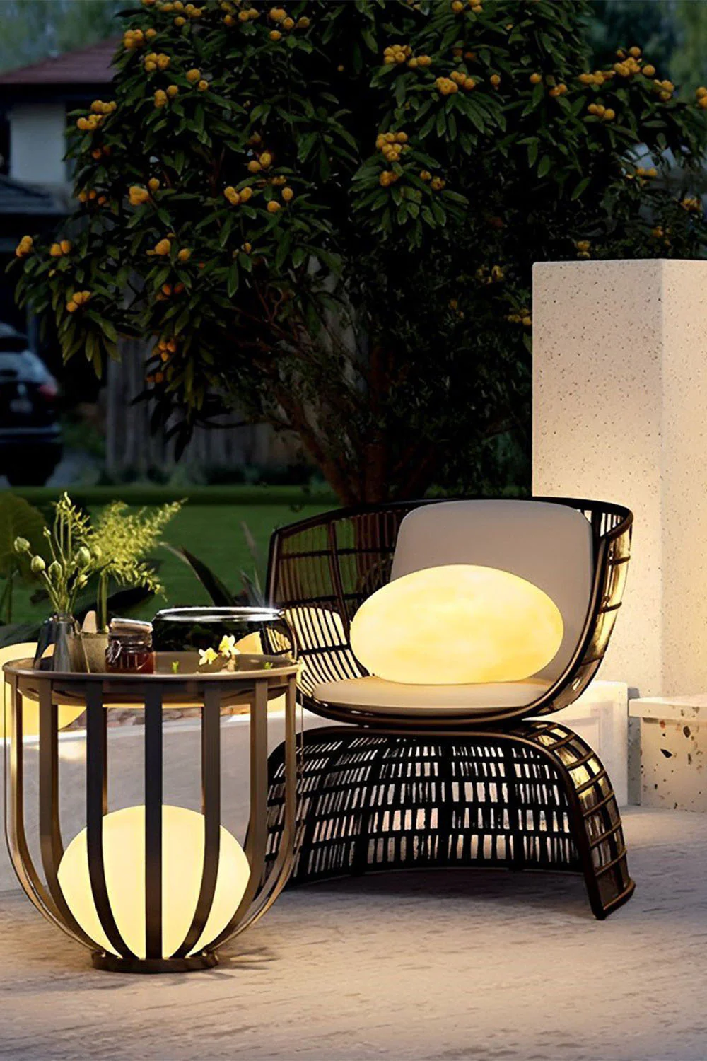 Cobblestone Outdoor Floor Lamp - Image 25