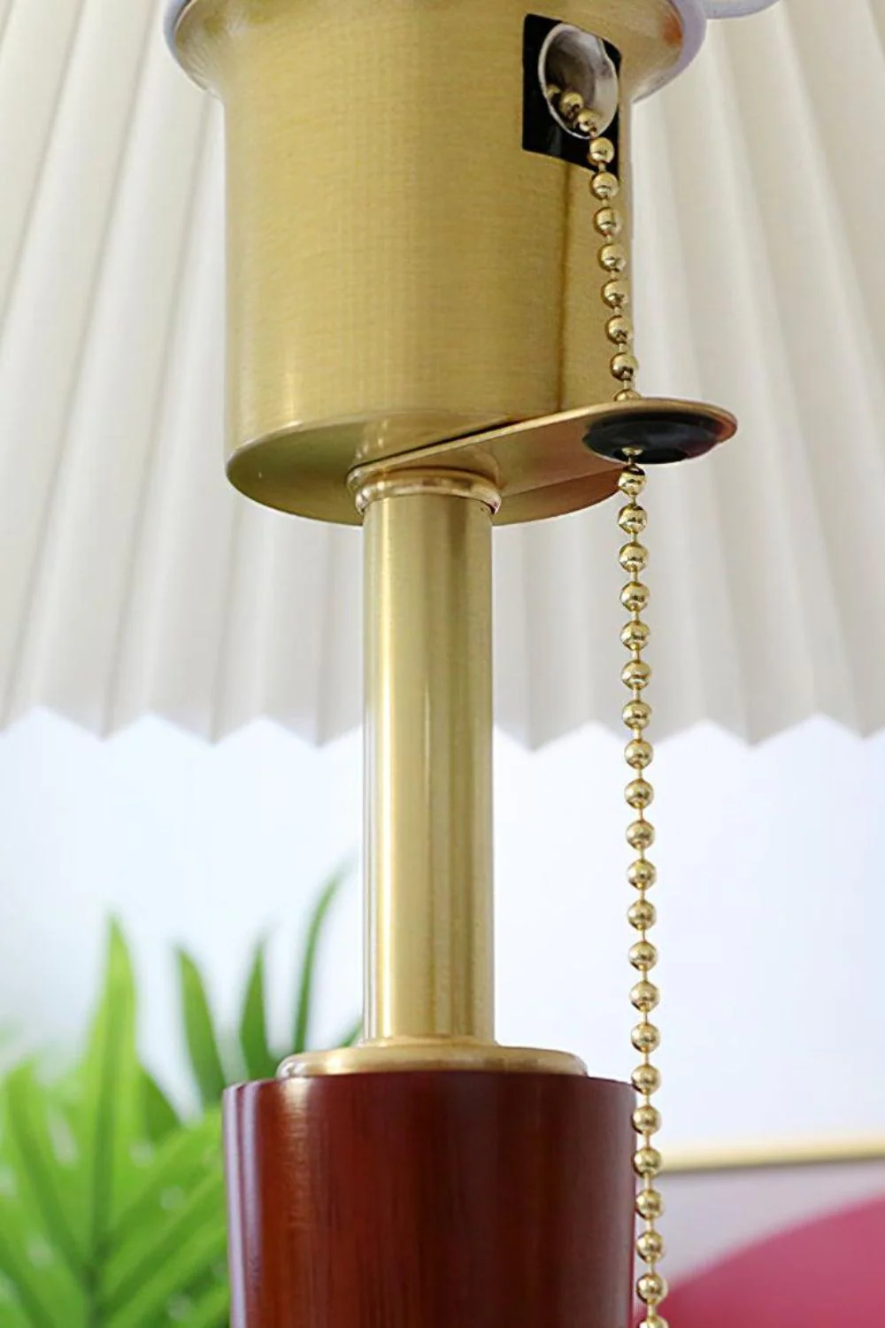 Cone Pleated Fabric Table Lamp - Image 34