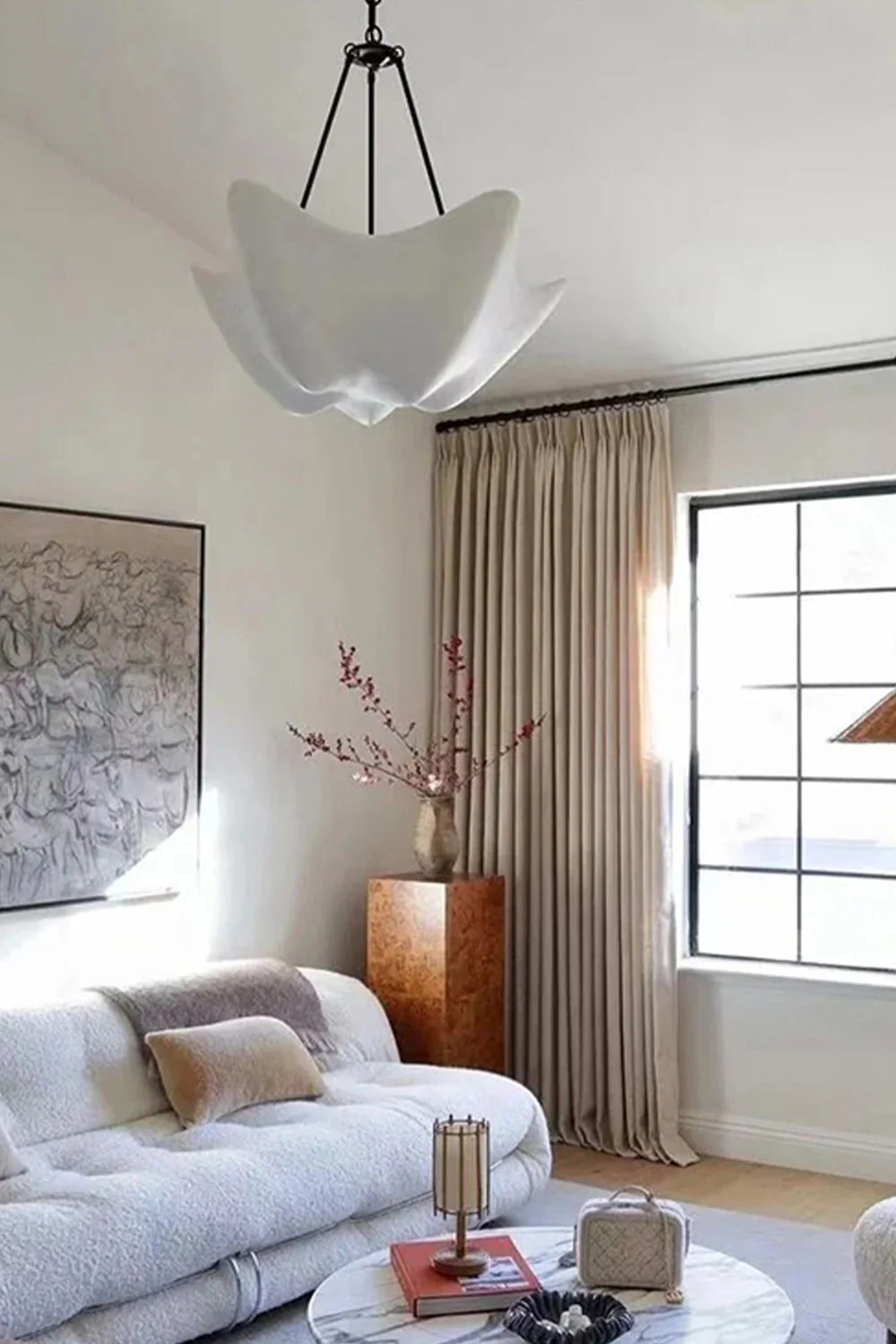 Cosima Plaster Chandelier - Image 9