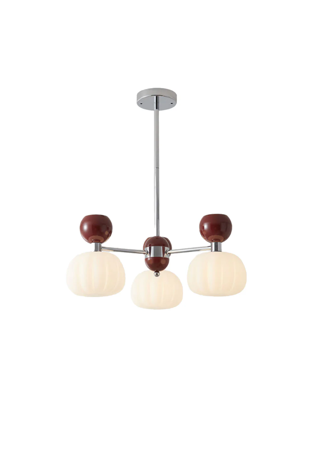 Cream Pumpkin Chandelier - Image 16